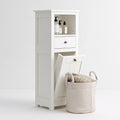 Mobile contenitore in legno, colore bianco
