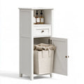 Mobile contenitore in legno, colore bianco